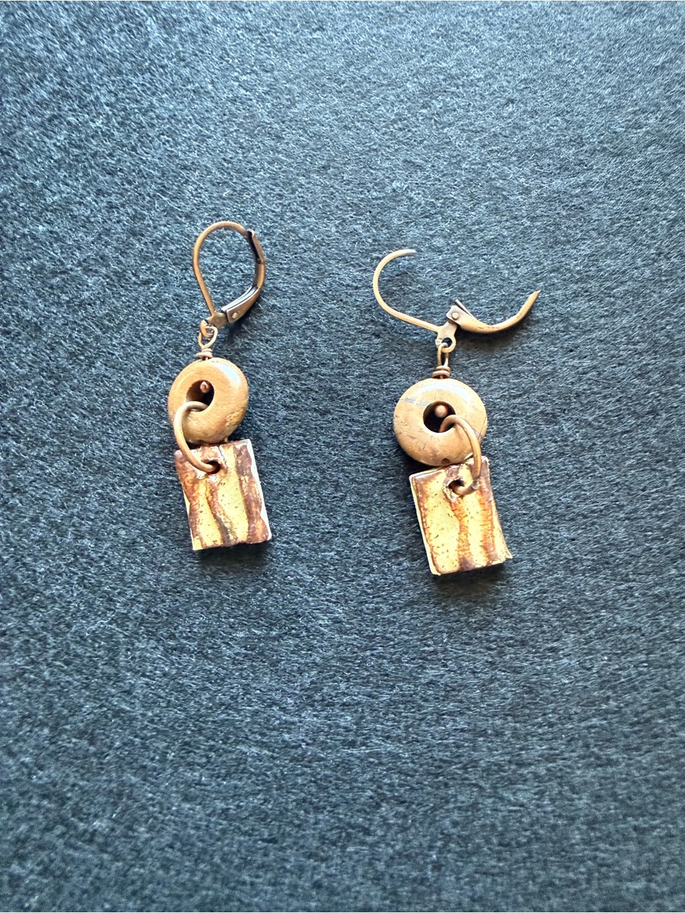 Boho-Inspired Gold Drop Earrings